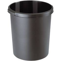 Papierkorb 30 l HAN 1834-13 (Ø x H) 303 mm x 410 mm Schwarz 1 St.