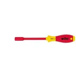 VDE Steckschlüssel-Schraubendreher Wiha 6kant-Steckschlüssel VDE SW5,5x125mm Typ322 Schlüsselweite (metrisch): 5.5 mm