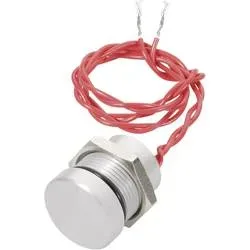 APEM PBAR1AF6000 PBAR1AF6000 Piezotaster 24 V DC/AC 0.2 A 1 x Aus/(Ein) tastend IP69K 1 St.