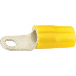 Vogt Verbindungstechnik 3596A Ringkabelschuh Querschnitt (max.)=0.50 mm² Loch-Ø=3.2 mm Teilisoliert Gelb 1 St.