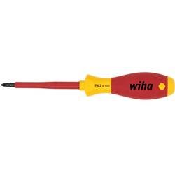 VDE Kreuzschlitz-Schraubendreher Wiha SoftFinish PH 2 Klingenlänge: 100 mm DIN ISO 8764, DIN EN 60900