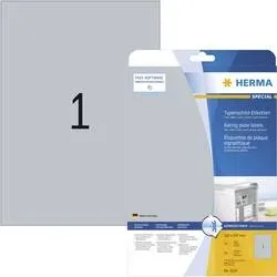 HERMA Typ-Etiketten 4224 4224 210x297m silber 25Stk. 25 B.