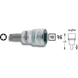 Hazet 8802 8802-T25 Innen-TORX Steckschlüssel-Bit-Einsatz 3/8 T 25 3/8 (10 mm)