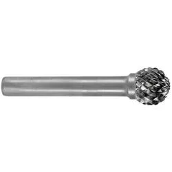 RUKO 116941 Frässtift Hartmetall Kugel 6 mm Länge 56 mm Schaftdurchmesser 6 mm