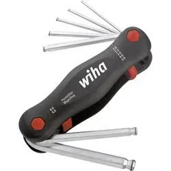 Wiha 369R P7 Innen-Sechskant Winkelschraubendreher-Set 2 mm, 2.5 mm, 3 mm, 4 mm, 5 mm, 6 mm, 8 mm 7teilig
