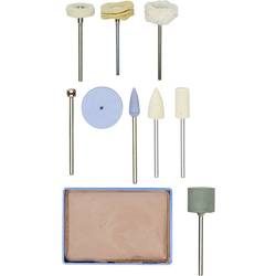 Polier-Komplett-Set 10tlg. Proxxon Micromot 28 285 Schaft-Ø 2,35 mm
