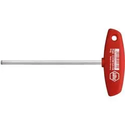 Wiha 334R SW 4,0x150 Werkstatt Innen-Sechskantschraubendreher Schlüsselweite (metrisch): 4 mm Klingenlänge: 150 mm