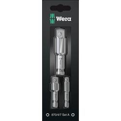 Wera 870/4/7 Set A 05073200001 Verbindungsteil-Set 6.3 mm 1/4 Zoll Antrieb 1/4 (6.3 mm) 1 Set