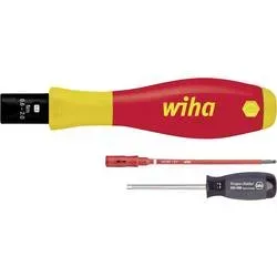 Wiha einstellbar VDE Drehmoment-Schraubendreher 0.5 - 2 Nm DIN EN 60900, DIN EN ISO 6789, DIN EN 26789