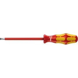 Wera 160 i VDE Schlitz-Schraubendreher Klingenbreite: 2.5 mm Klingenlänge: 80 mm DIN EN 60900