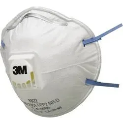 3M 8822 Feinstaubmaske mit Ventil FFP2 10 St. EN 149:2001 DIN 149:2001