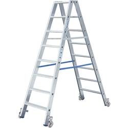 KRAUSE® Stufen-r Profi, 2-seitig begehbar, mit Rollen, Standhöhe 1,90 m