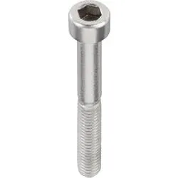 TOOLCRAFT 888734 Zylinderschrauben M2.5 20 mm Innensechskant DIN 912 Edelstahl A2 1 St.