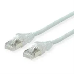 DÄTWYLER Patchkabel Cat.6A (Class EA) S/FTP, CU 7702 flex LSOH, AMP v2, grau, 2 m