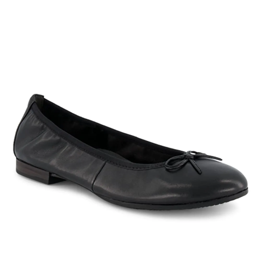 Tamaris Ballerina, Damen , Schwarz 36