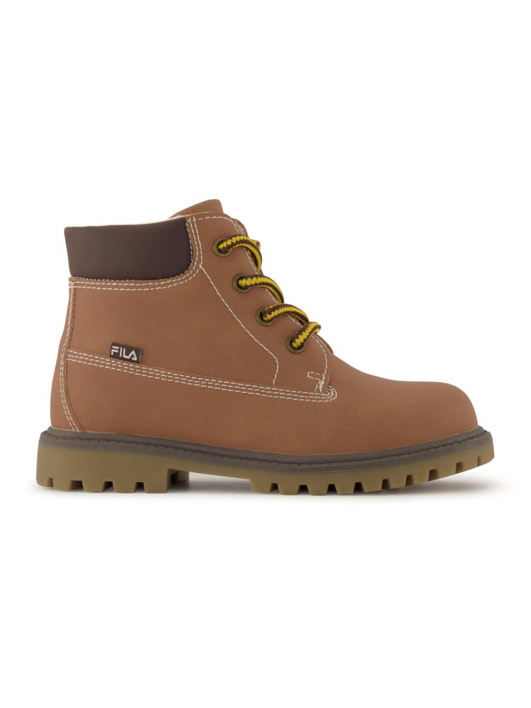 FILA Schnürboots, Kinder , Braun 26