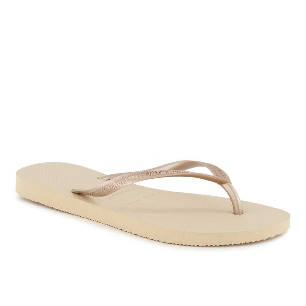 Havaianas Pantoletten-Zehentrenner, Damen , Gold 41/42
