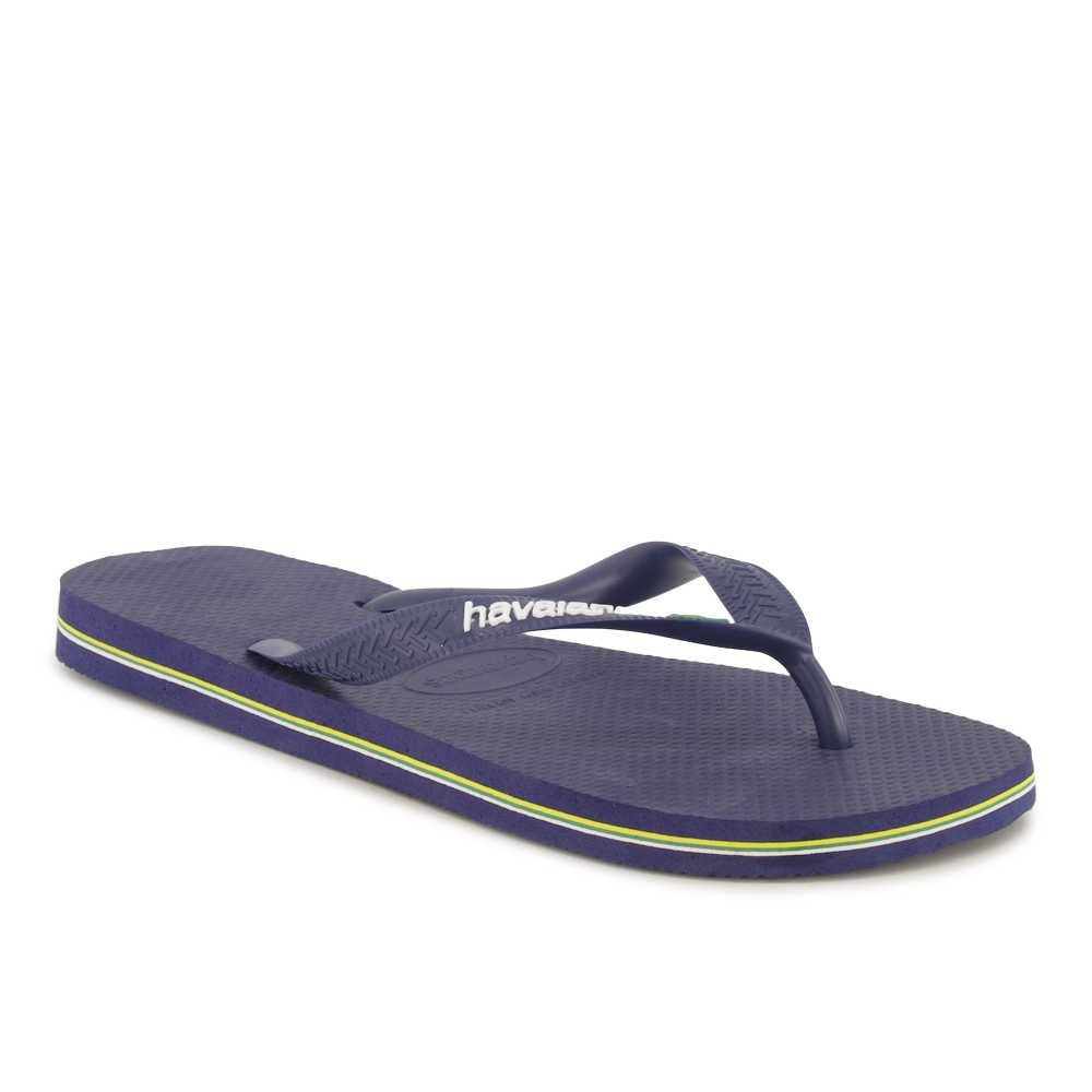 Havaianas Pantoletten-Zehentrenner, Herren , Blau 39/40