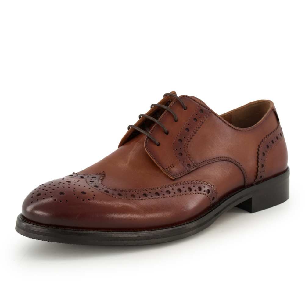 Mathew & Son Businessschuh, Herren , Cognac 43
