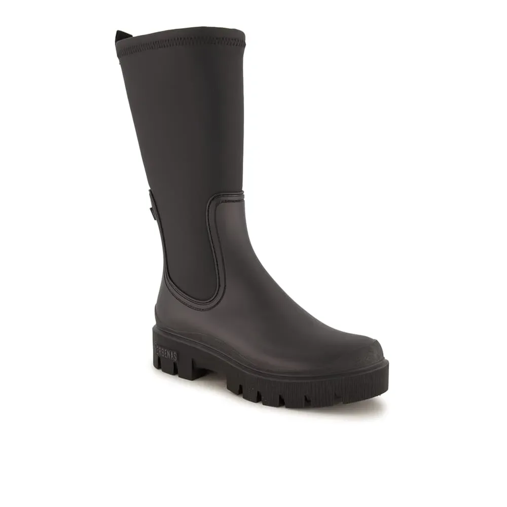 Verbenas Gummistiefel, Damen , Schwarz 42