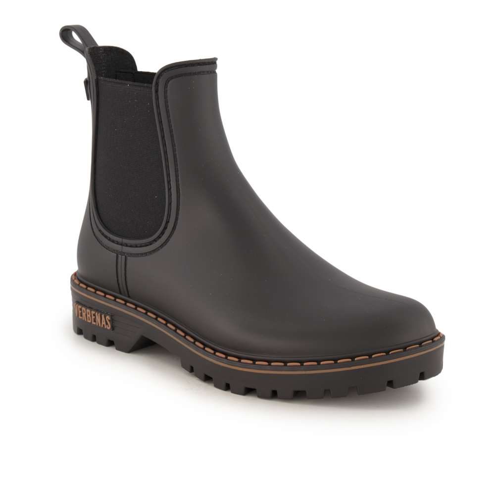 Verbenas Gummistiefel, Damen , Schwarz 36