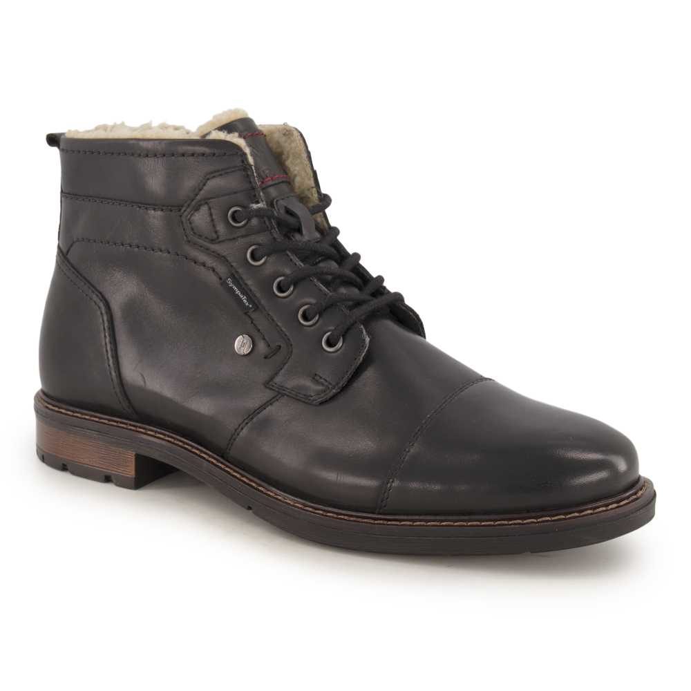 Varese Schnürboots, Herren , Schwarz 40