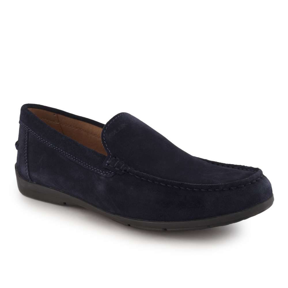 GEOX Mokassin, Herren , Blau 44
