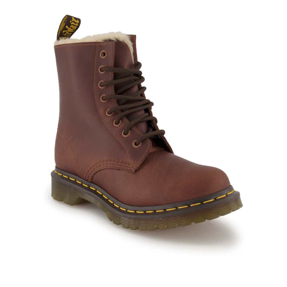 Dr. Martens Schnürboots, Damen , Cognac 37