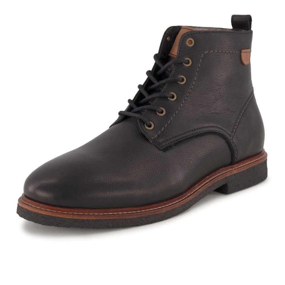 Mathew & Son Schnürboots, Herren , Schwarz 43