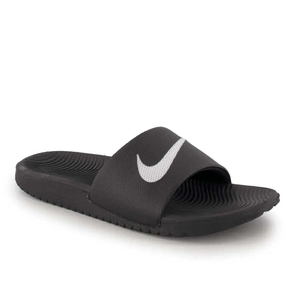 Nike Kawa Pantoletten - Schwarz EU35 Kids