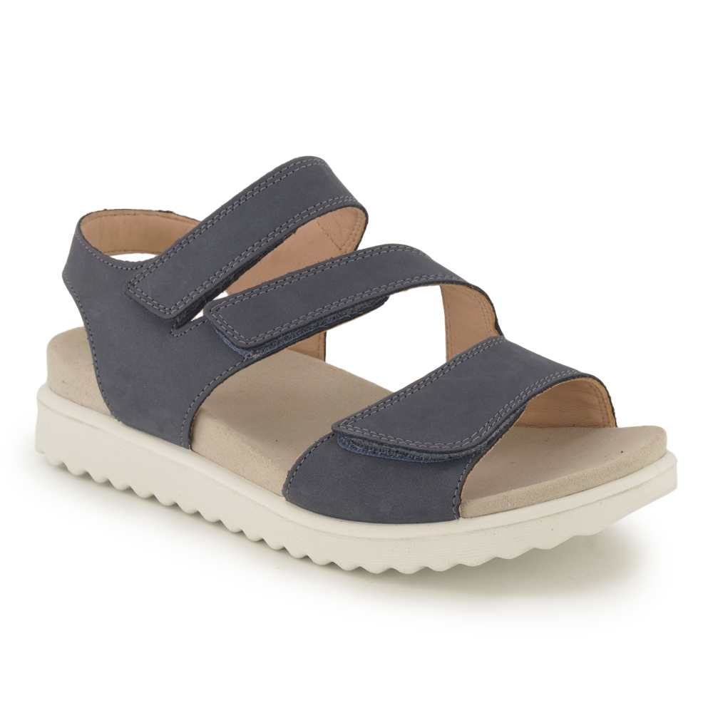 legero Sandale, Damen , Blau 37