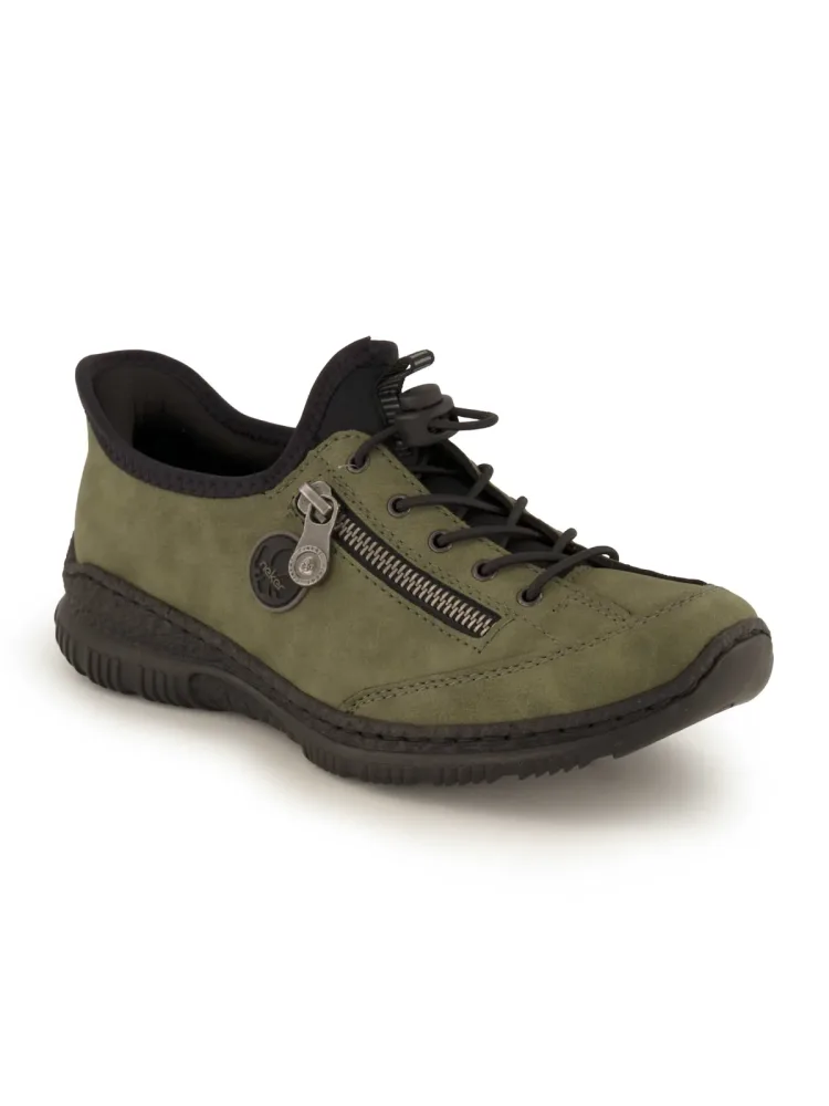 Rieker Halbschuh, Damen , Grün 38