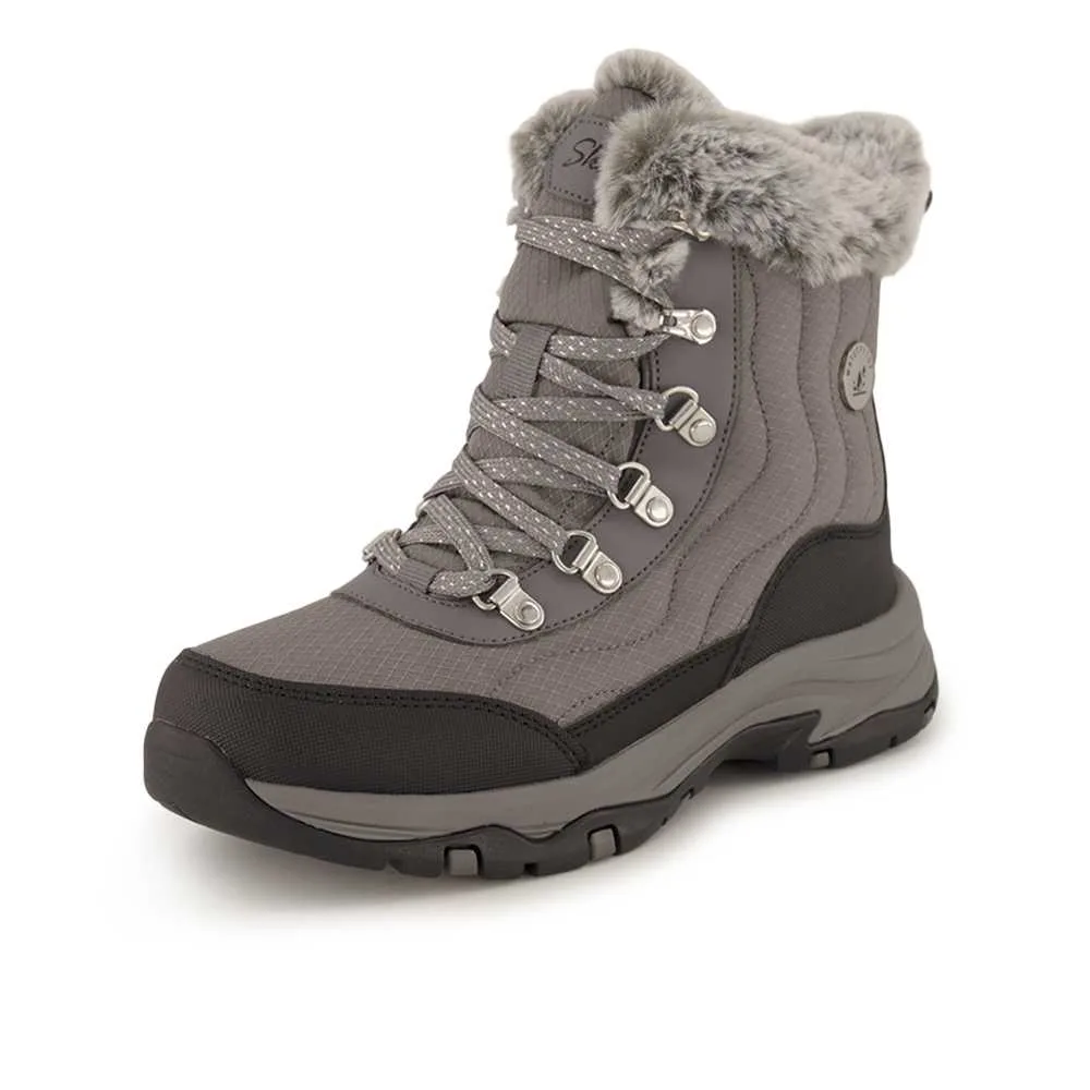 Skechers Schnürstiefel für Damen grau
