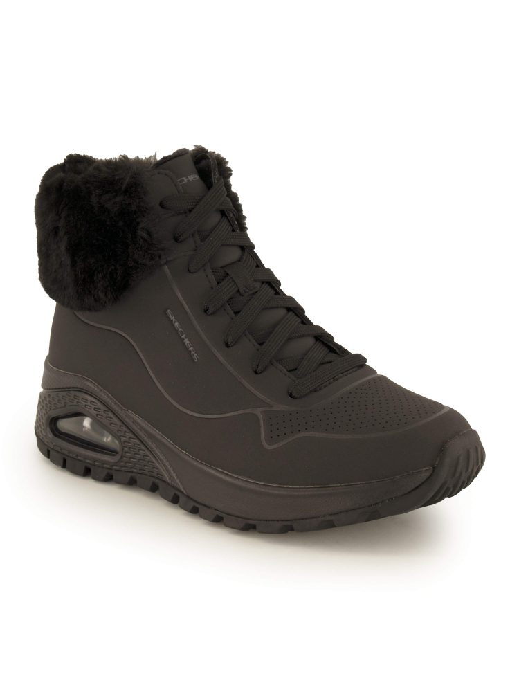 Skechers Schnürboots, Damen , Schwarz 36