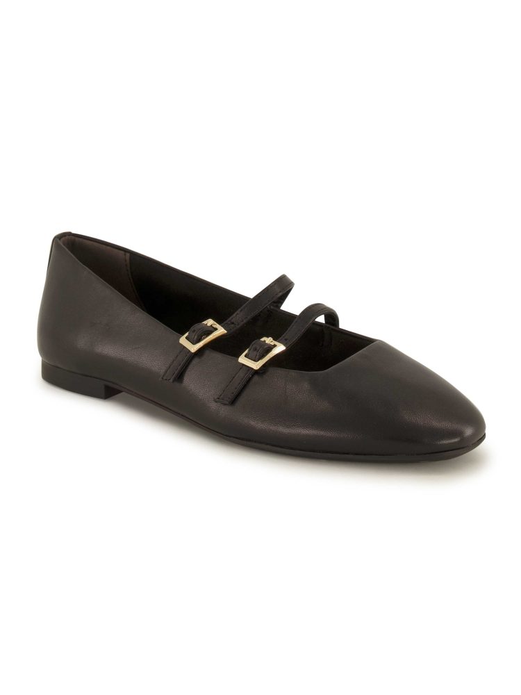 Tamaris Ballerina, Damen , Schwarz 42