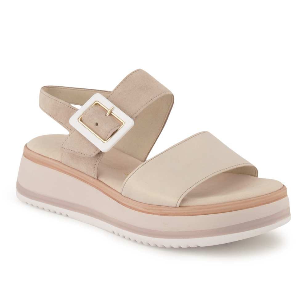 Gabor Sandalette, Damen , Beige 3.5