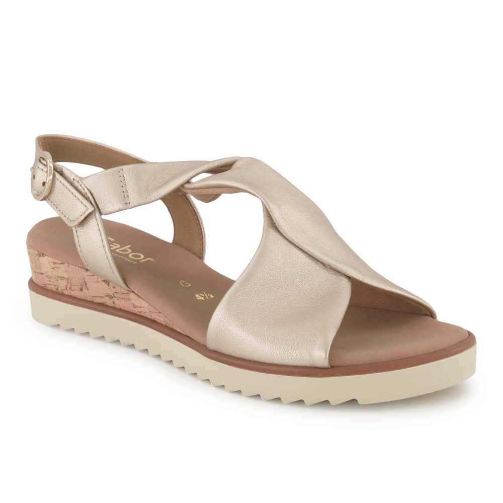 Gabor Sandalette, Damen , Creme 8
