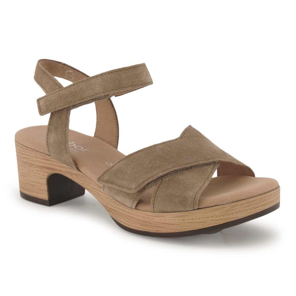 Gabor Sandalette, Damen , Grün 38