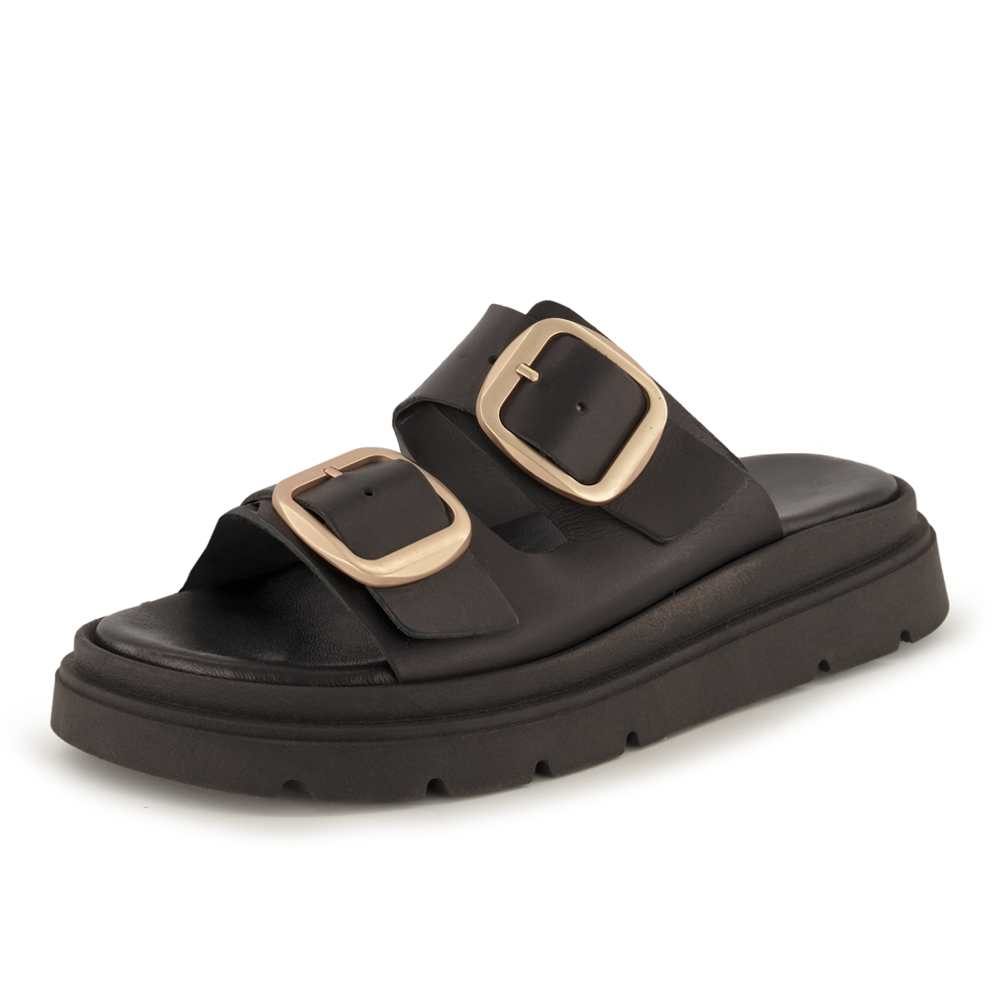 Tamaris Pantolette, Keilabsatz, Plateau, Sommerschuh, mit Touch It-Ausstattung