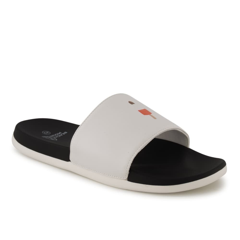 Beach Mountain Slide, Herren , Weiss 43