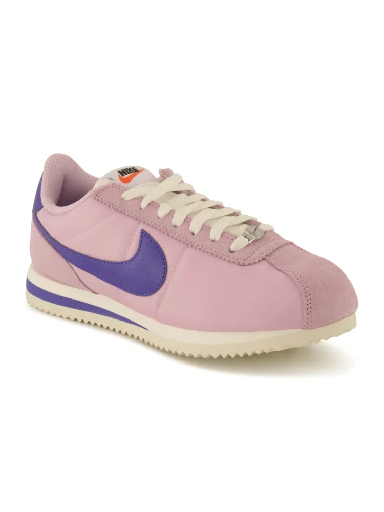Nike Cortez Textile Damen Sneaker Rosa, Damen, Größe: 8 1/2