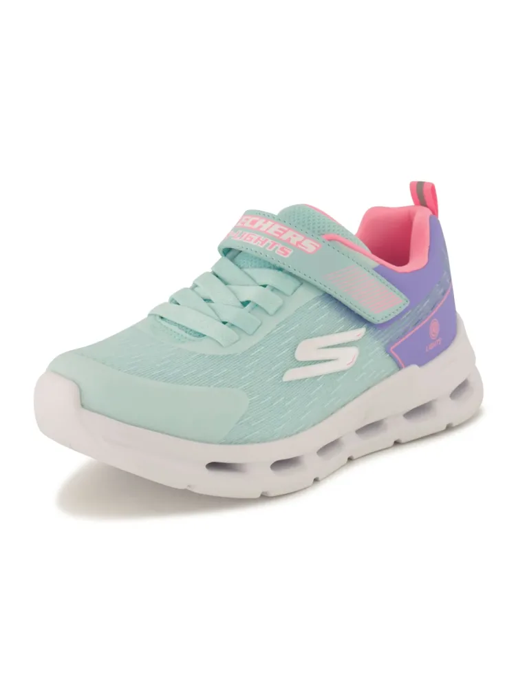 Skechers S-Lights: Glide-Step Lights Kinder Sneaker Blau, , Größe: 32