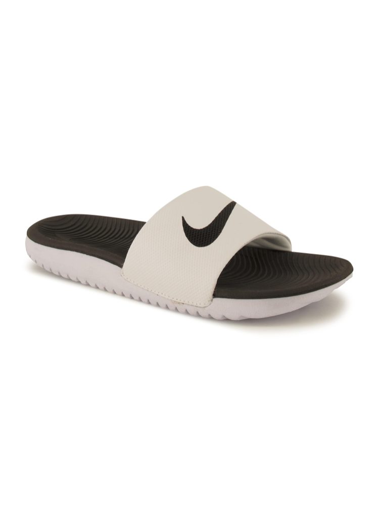 Nike Kawa Pantoletten - Weiss EU36 Kids