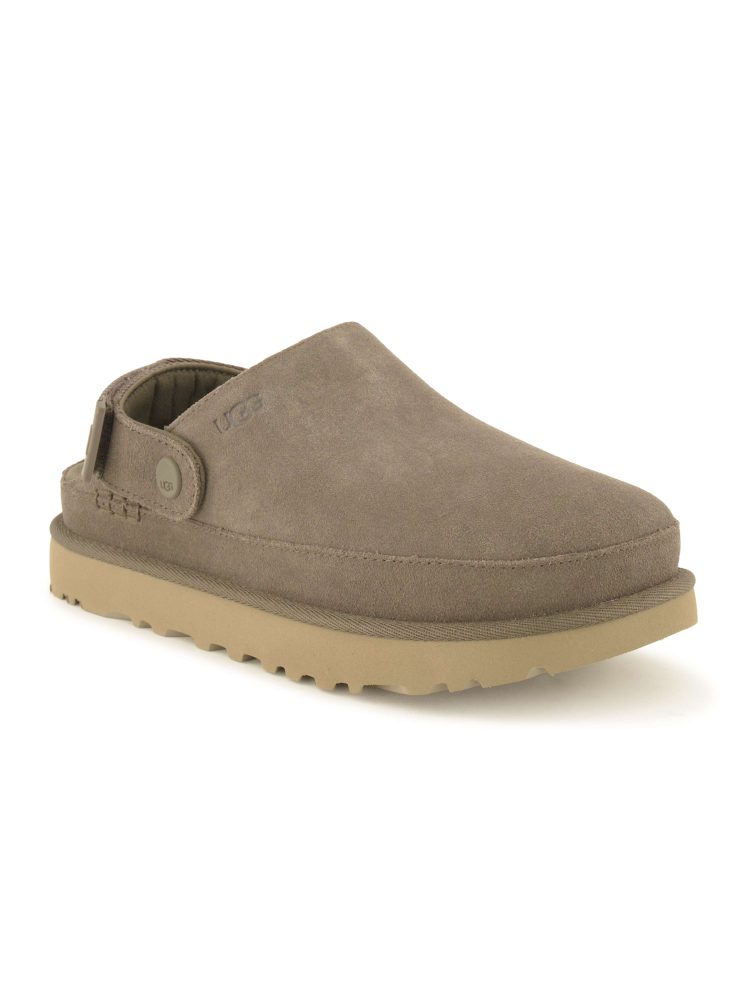 UGG Goldencoast Clog Damen Hausschuh Grau, Damen, Größe: 6