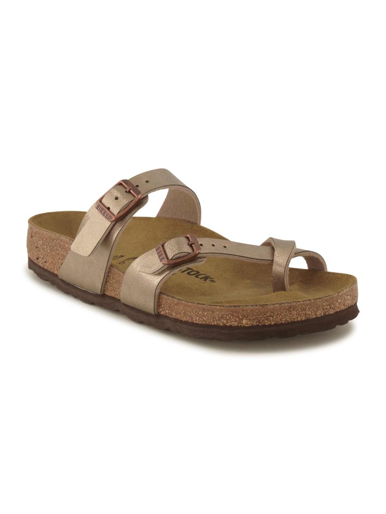 Birkenstock Pantoletten-Zehentrenner, Damen , Taupe 36
