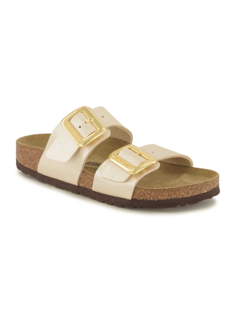 Birkenstock Pantolette, Damen , Creme 39
