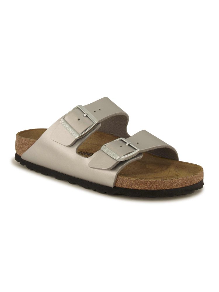 Birkenstock Pantolette, Damen , Silber 37