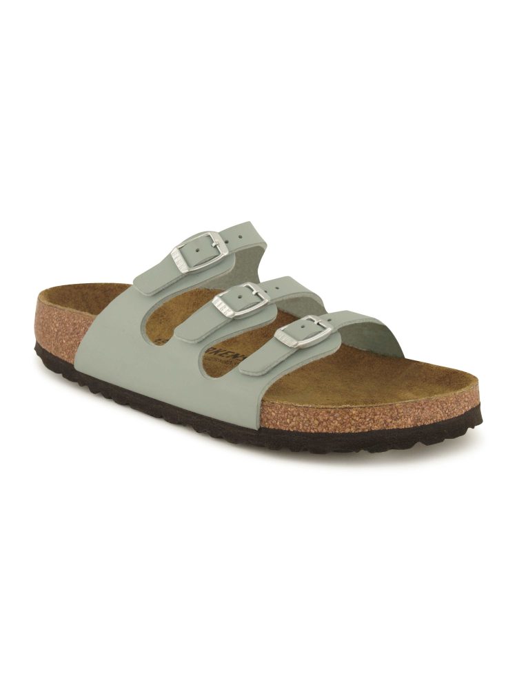 Birkenstock Pantolette, Damen , Grün 37