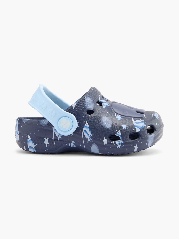 elefanten Clog, Kinder , Blau 21