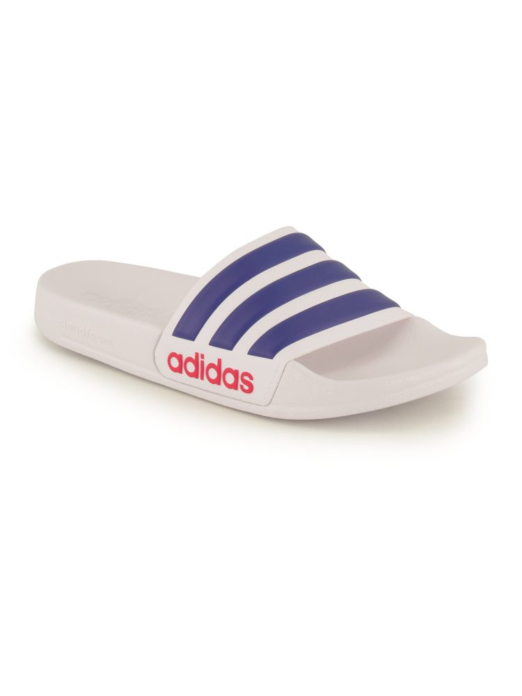 adidas Slide, Damen , Weiss 6